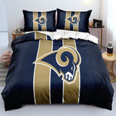 Los Angeles Rams Football League Duvet Cover Quilt Cover Pillowcase Bedding Set